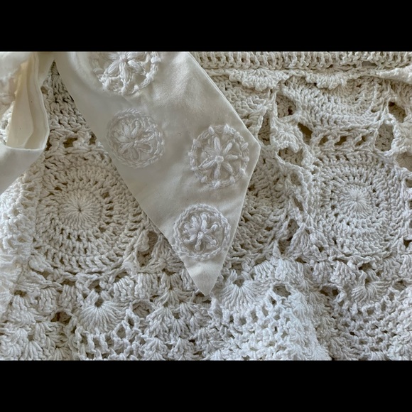 LUXE Letarte Handmade Crochet Coverup Shorts for honeymoon, vacation & poolside - Picture 4 of 4